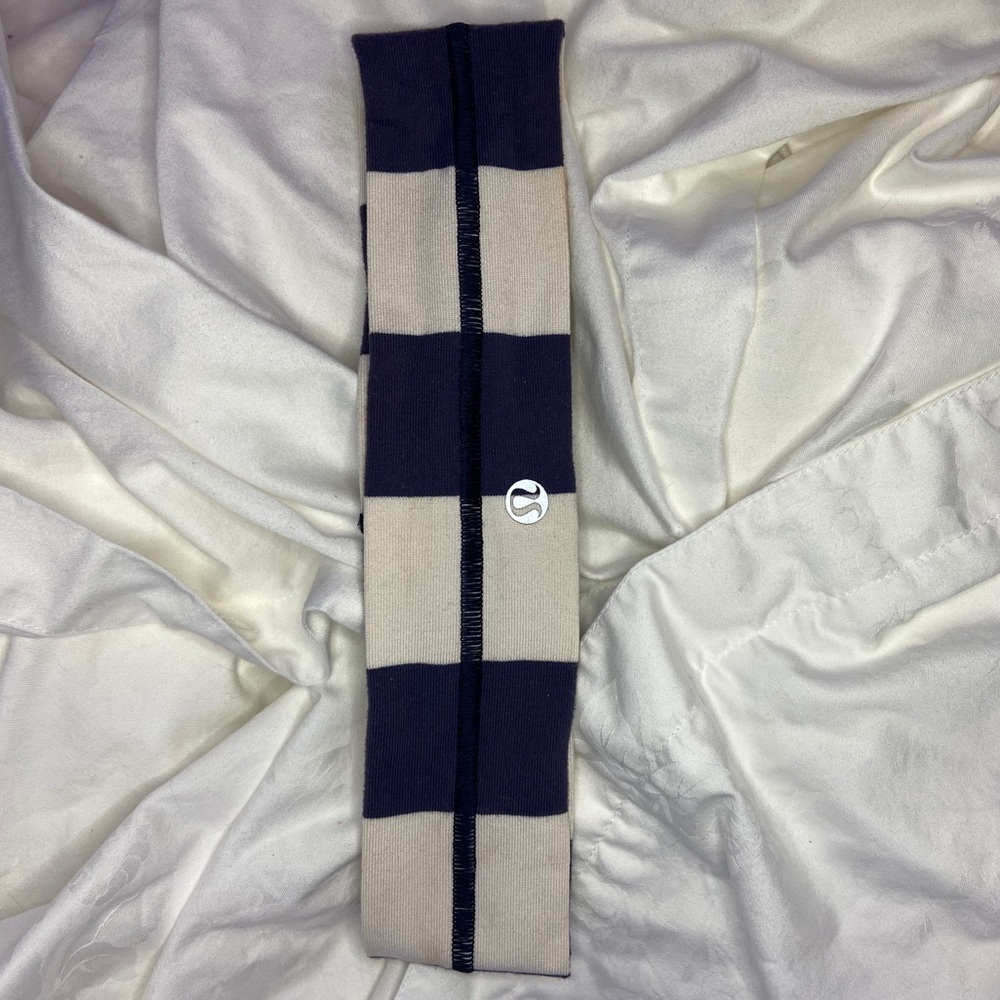 LuluLemon Striped Athletic Headband